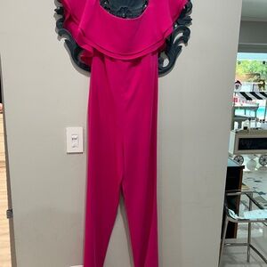 Off the shoulder jump suit